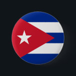 Chapa Redonda De 5 Cm cuba<br><div class="desc">Flag of Cuba. The flag of Cuba was adopted on May 20, 1902, containing a field with three blue stripes and two white stripes, and a red equilateral triangle at the hoist with a white 5-pointed star. The flag was designed in 1848 for the liberation movement, which sought independence from...</div>