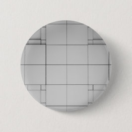 Chapa Redonda De 5 Cm Cubos abstractos