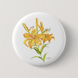 Chapa Redonda De 5 Cm Cuello de agua de la liga de tigre amarillo