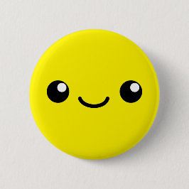 Chapa Redonda De 5 Cm Cuidad amarilla