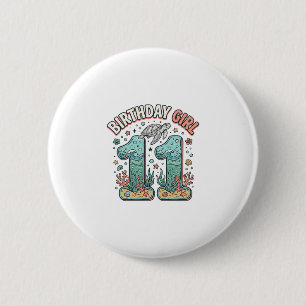 Chapa Redonda De 5 Cm Cumpleañera 11 Tortuga Marina Diseño de Fiesta Oce