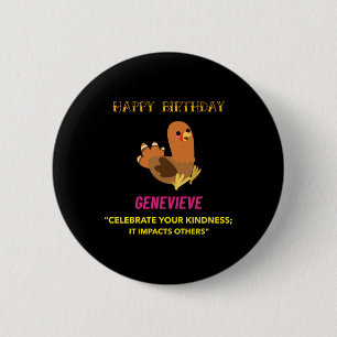 Chapa Redonda De 5 Cm Cumpleaños Motivacional Personalizado Celebra Tu