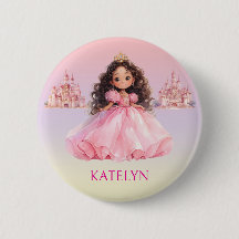 Cumpleaños personalizado de princesa rosa