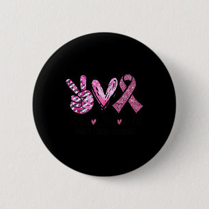 Chapa Redonda De 5 Cm Cura de amor Cinta rosa Cáncer de pecho Conciencia