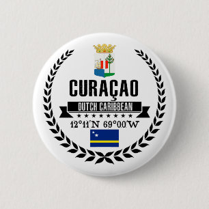 Chapa Redonda De 5 Cm Curaçao