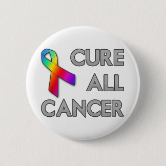 Chapa Redonda De 5 Cm Cure a todo el cáncer