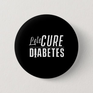 Chapa Redonda De 5 Cm curemos la diabetes Conciencia sobre la insulina D