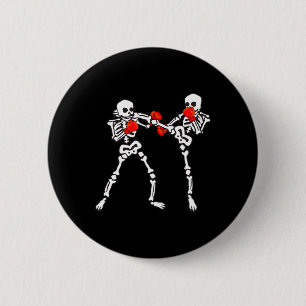 Chapa Redonda De 5 Cm Cute Bone Kickbox - Para hombres y mujeres geniale