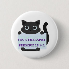 Chapa Redonda De 5 Cm Cute Cat 