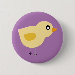 Chapa Redonda De 5 Cm Cute Chick