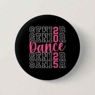 Chapa Redonda De 5 Cm Cute Dance Senior 2025 Cl De 2025 Senior Dancer