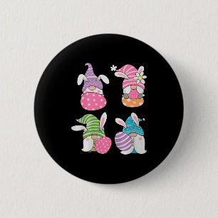 Chapa Redonda De 5 Cm Cute Gnomes Premium Tri-blend