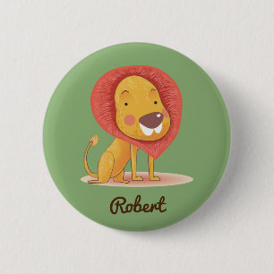 CHAPA REDONDA DE 5 CM CUTE LION KING AGREGAR TU NOMBRE