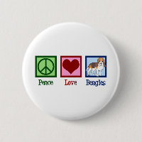 Cute Peace Love Beagles