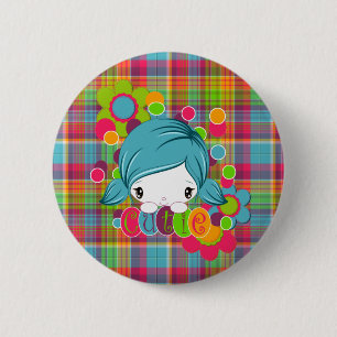 Chapa Redonda De 5 Cm Cutie