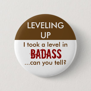 Chapa Redonda De 5 Cm D&D - Badass