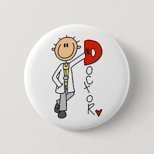Chapa Redonda De 5 Cm D es para Doctor