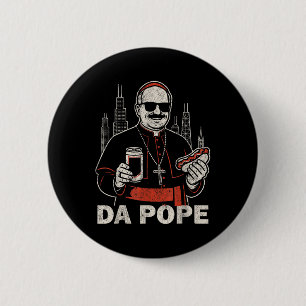 Chapa Redonda De 5 Cm Da Pope De América El Papa De Chicago Leo Xiv Funn