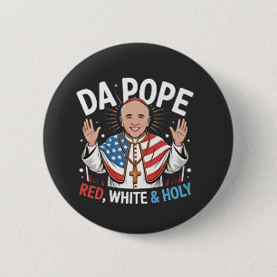 Chapa Redonda De 5 Cm Da Pope De América El Papa De Chicago, Leo XIV Pro