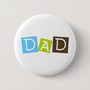 Chapa Redonda De 5 Cm Dad