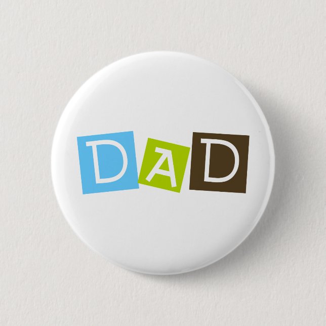 Chapa Redonda De 5 Cm Dad (Anverso)