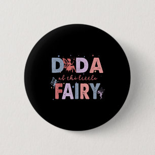 Chapa Redonda De 5 Cm Dada de la fiesta de cumpleaños de la niña hada