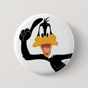 Chapa Redonda De 5 Cm DAFFY DUCK™ con una gran idea
