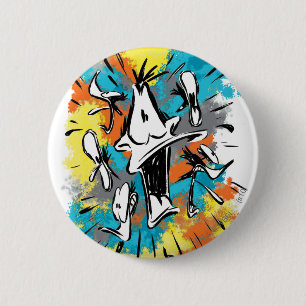 Chapa Redonda De 5 Cm DAFFY DUCK™ Oh My Quaak