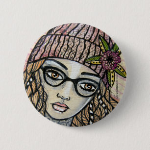 Chapa Redonda De 5 Cm Dahlilah