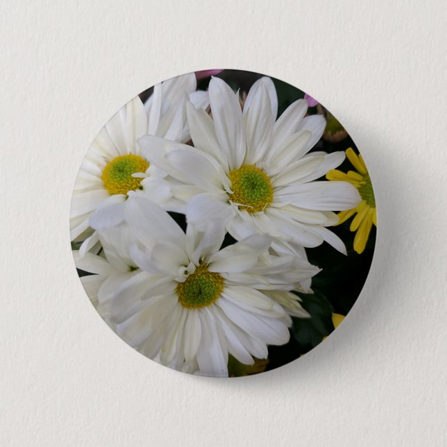 Chapa Redonda De 5 Cm Daisy (Anverso)