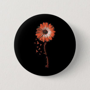 Chapa Redonda De 5 Cm Daisy Flower Leukemia Awareness Gifts