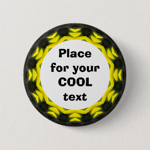 Chapa Redonda De 5 Cm Daisy Mandala Template 19