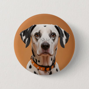 Chapa Redonda De 5 Cm Dalmatiano