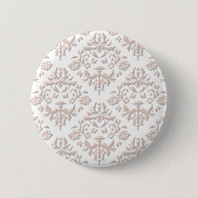 Chapa Redonda De 5 Cm Damascos 3D (Anverso)