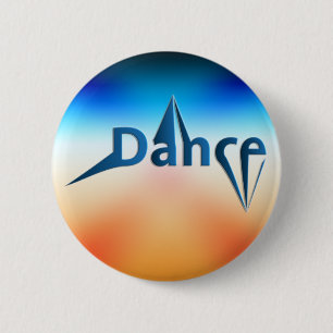 Chapa Redonda De 5 Cm Dance BUTTON