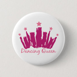 Chapa Redonda De 5 Cm Dancing Queen