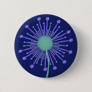 Chapa Redonda De 5 Cm Dandelion