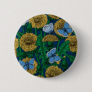 Chapa Redonda De 5 Cm Dandelion medow