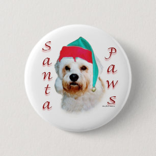 Chapa Redonda De 5 Cm Dandie Dinmont Terrier Santa Paws