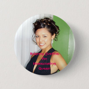 Chapa Redonda De 5 Cm danza 2, Brianna JustineforHomecomingQueen del