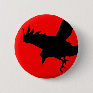 Chapa Redonda De 5 Cm Dark Raven