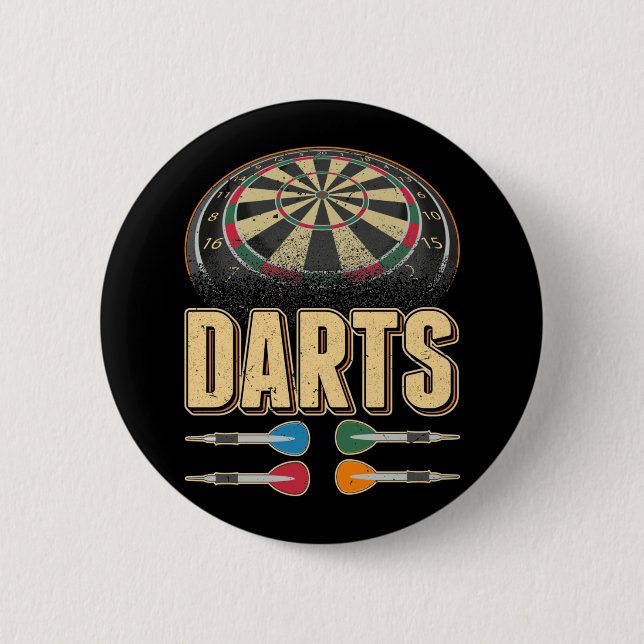 Chapa Redonda De 5 Cm Dart Arrow Dartboard 180 Darts (Anverso)
