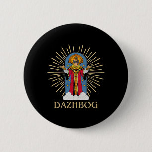 Chapa Redonda De 5 Cm Dazhbog Mitología Antigua Paganismo Eslavo Rusi