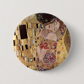 Chapa Redonda De 5 Cm ~ de Gustavo Klimt el beso