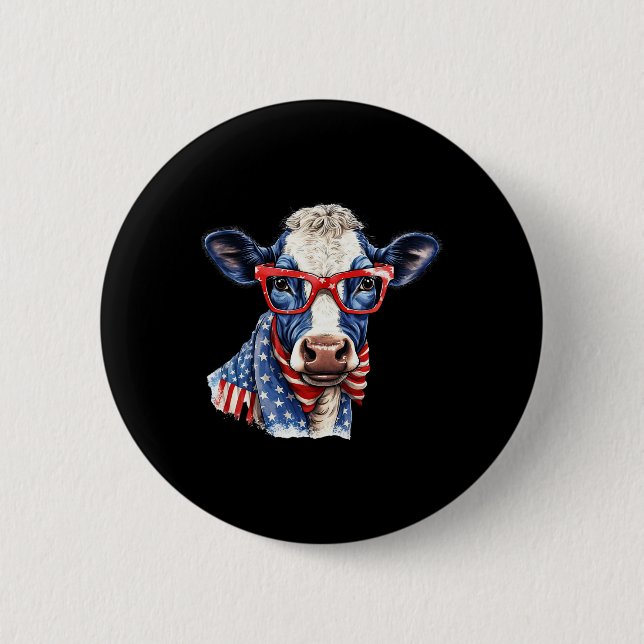 Chapa Redonda De 5 Cm De Julio Vaca (Anverso)