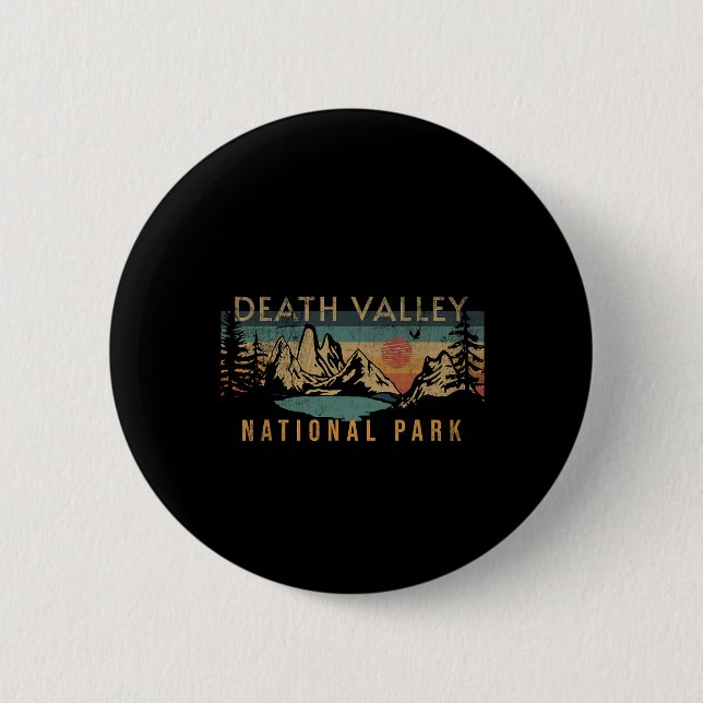 Chapa Redonda De 5 Cm Death Valley National Park  (Anverso)