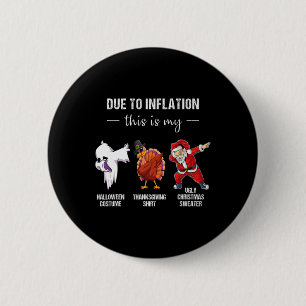 Chapa Redonda De 5 Cm Debido A La Inflación, Este Es Mi Día De Acción De