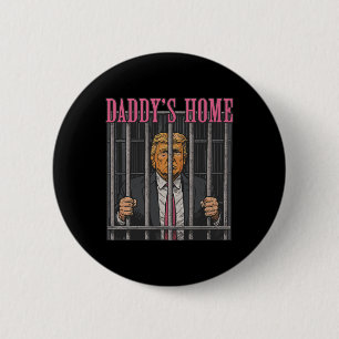 Chapa Redonda De 5 Cm Declaración de humor del líder encarcelado Daddy's