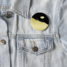 Decoración de oro de lujo en oro y negro, Monogram