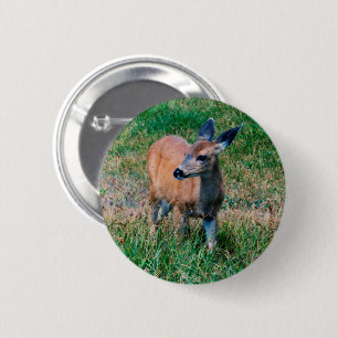 Chapa Redonda De 5 Cm Deer -